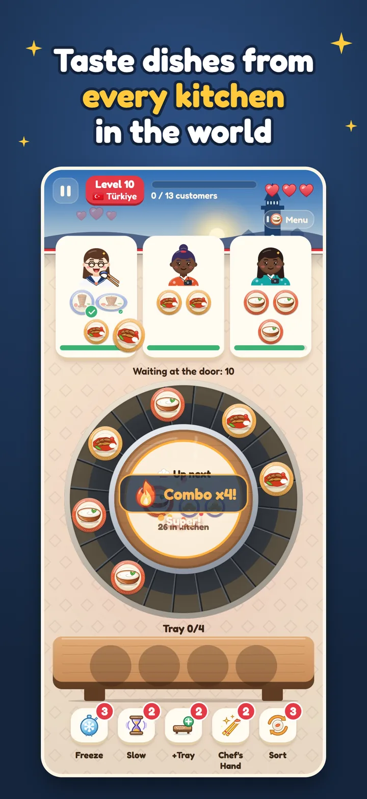 Taste dishes from every kitchen in the world: the first World Tour level in Türkiye